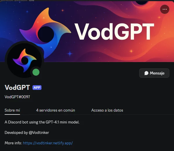 Discord Bot with OpenAI